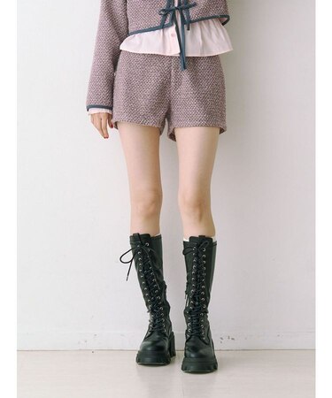 コンパクトツイードショーパン【セットアップ対応】