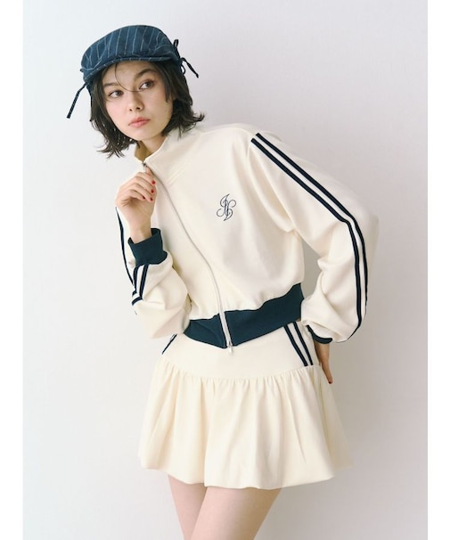 バイカラートラックジャケット【セットアップ対応】