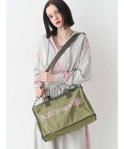 BIGキャンバスボストンバッグ