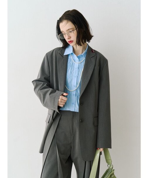 【PosTokyo】テーラードジャケット【セットアップ対応】