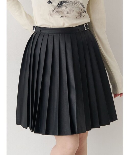ニーレングスプリーツスカート【セットアップ対応】