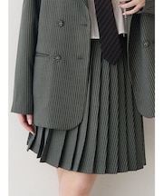 ニーレングスプリーツスカート【セットアップ対応】