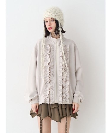 フリルトラックジャケット【セットアップ対応】