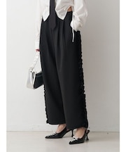 フリルトラックパンツ【セットアップ対応】