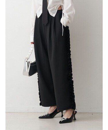 フリルトラックパンツ【セットアップ対応】