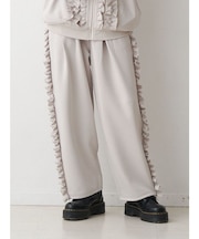 フリルトラックパンツ【セットアップ対応】