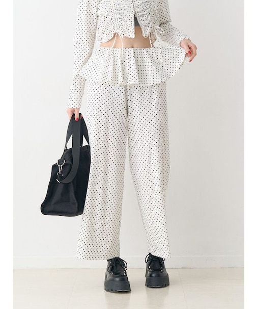 スカートドッキングカットパンツ【セットアップ対応】