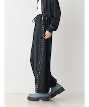 バレルレッグルーズスタッズパンツ【セットアップ対応】