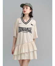 【LONSDALE×jouetie】ユニフォームワンピース