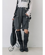 カーゴカプリパンツ