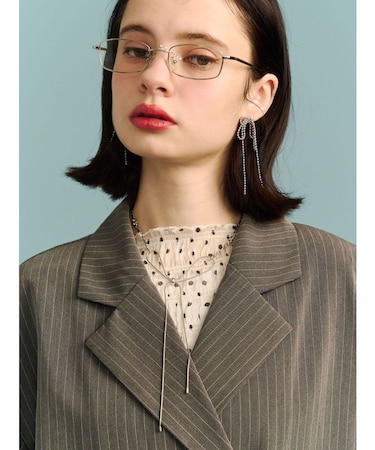 リボンモチーフネックレス