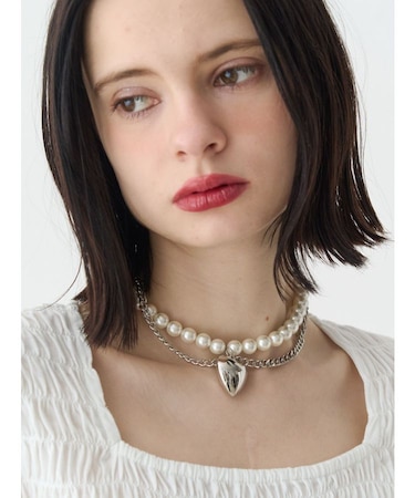 パールコンビネックレス