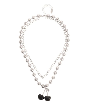 チェリーレイヤードネックレス