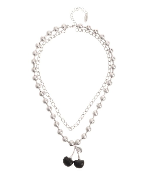 チェリーレイヤードネックレス