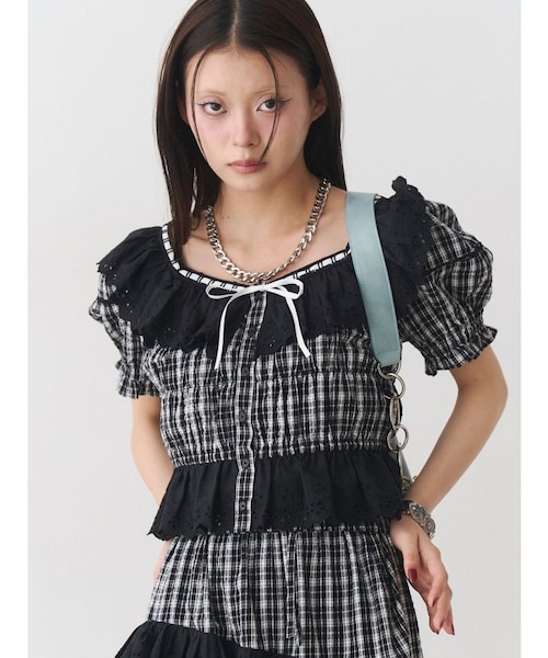 ジャガードキャミチュニック｜ジュエティの通販｜&mall（アンドモール