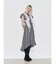 シャーリングシャツワンピース