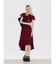 シャーリングシャツワンピース