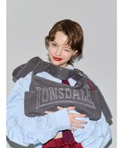 【LONSDALE×jouetie】スタッズショルダーBAG