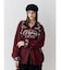 チェッカーフリルジップフーディ