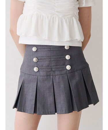 ナポレオンプリーツミニスカート