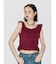 レースドッキングブラウス