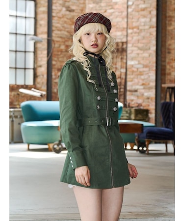 ロングスリーブナポレオンワンピース
