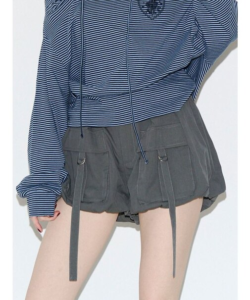 ミリタリーバルーンショートパンツ