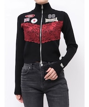 【LONSDALE×jouetie】ZIPニットカーデ