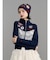 【LONSDALE×jouetie】ZIPニットカーデ