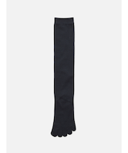 【定番】綿の無地五本指ハイソックス