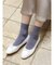 【定番】綿の無地ショートソックス
