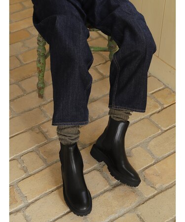 【綿混】リブ2WAYウォーマー