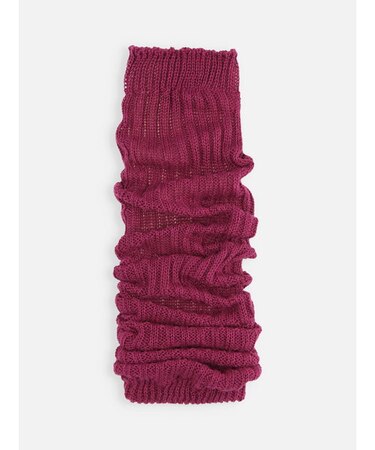 【綿混】リブ2WAYウォーマー