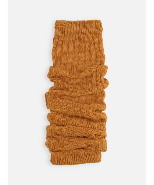 【綿混】リブ2WAYウォーマー