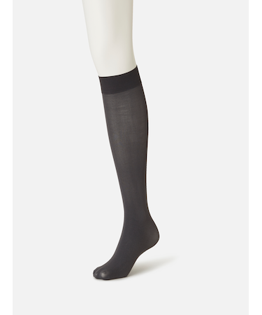 60デニールナイロンハイソックス