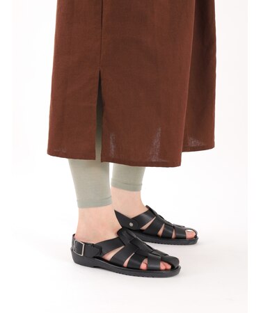 【綿混】さらっとレギンス10分丈