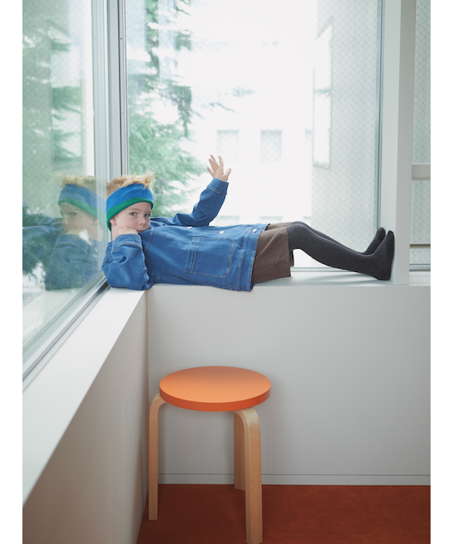 キッズ 210デニール杢タイツ95~115cm