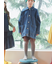 キッズ 210デニール杢タイツ110～130cm