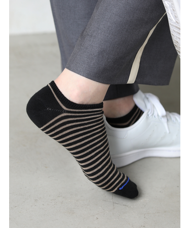 【定番】ボーダースニーカー用ソックス