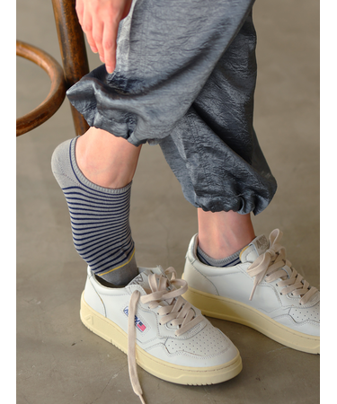 【定番】ボーダースニーカー用ソックス