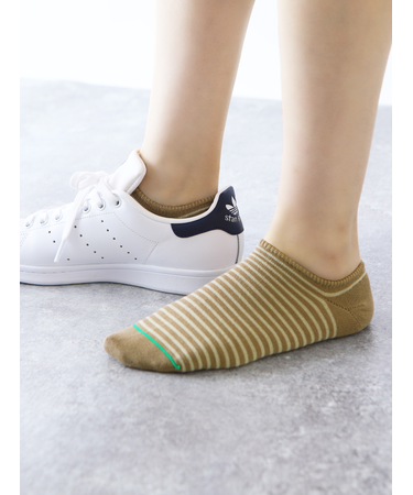 【定番】ボーダースニーカー用ソックス