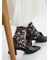 シースルー花柄ショートソックス