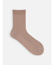 【定番】ソフトナイロンリブショートソックス