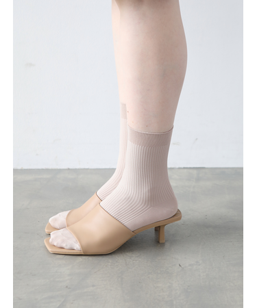 【定番】ソフトナイロンリブショートソックス