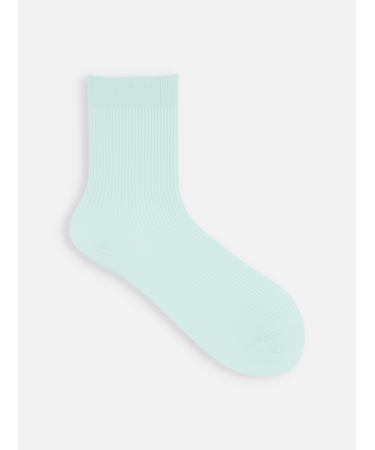 【定番】ソフトナイロンリブショートソックス