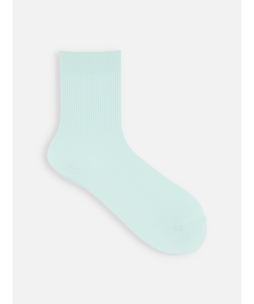 【定番】ソフトナイロンリブショートソックス