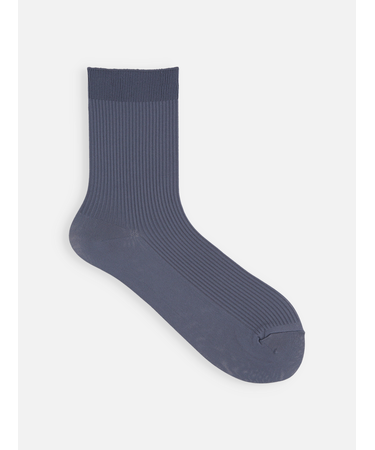 【定番】ソフトナイロンリブショートソックス