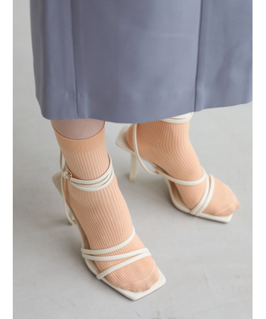 【定番】ソフトナイロンリブショートソックス