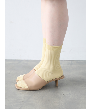 【定番】ソフトナイロンリブショートソックス