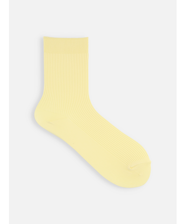 【定番】ソフトナイロンリブショートソックス